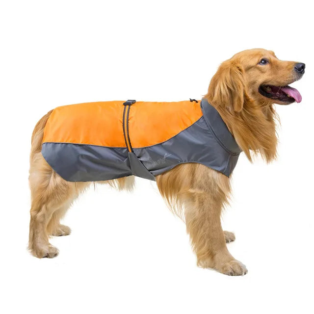 Pet Big Dog Raincoat Clothes For Dogs Pets Clothing Cape Raincoat Golden Retriever Large Dog Costumes Coat Jacket Corgi Cloak