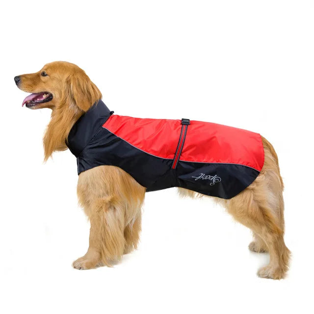 Pet Big Dog Raincoat Clothes For Dogs Pets Clothing Cape Raincoat Golden Retriever Large Dog Costumes Coat Jacket Corgi Cloak